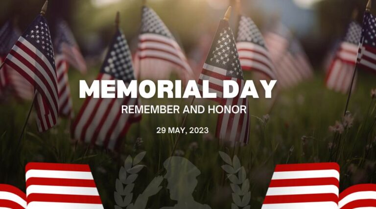Memorial Day Remembering and Honoring