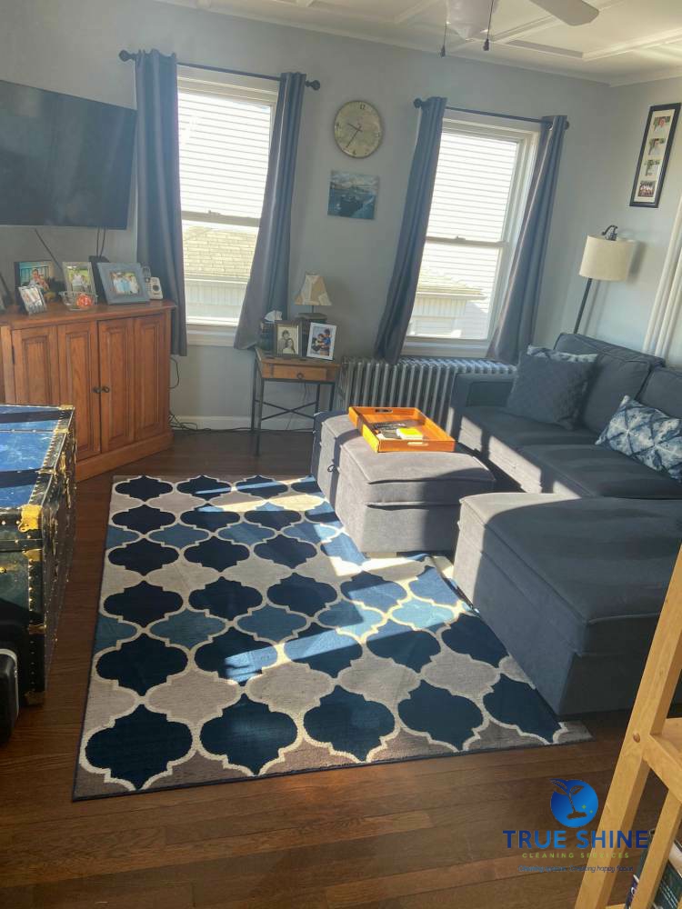 Residential Cleaning Service. Room after cleaning Service